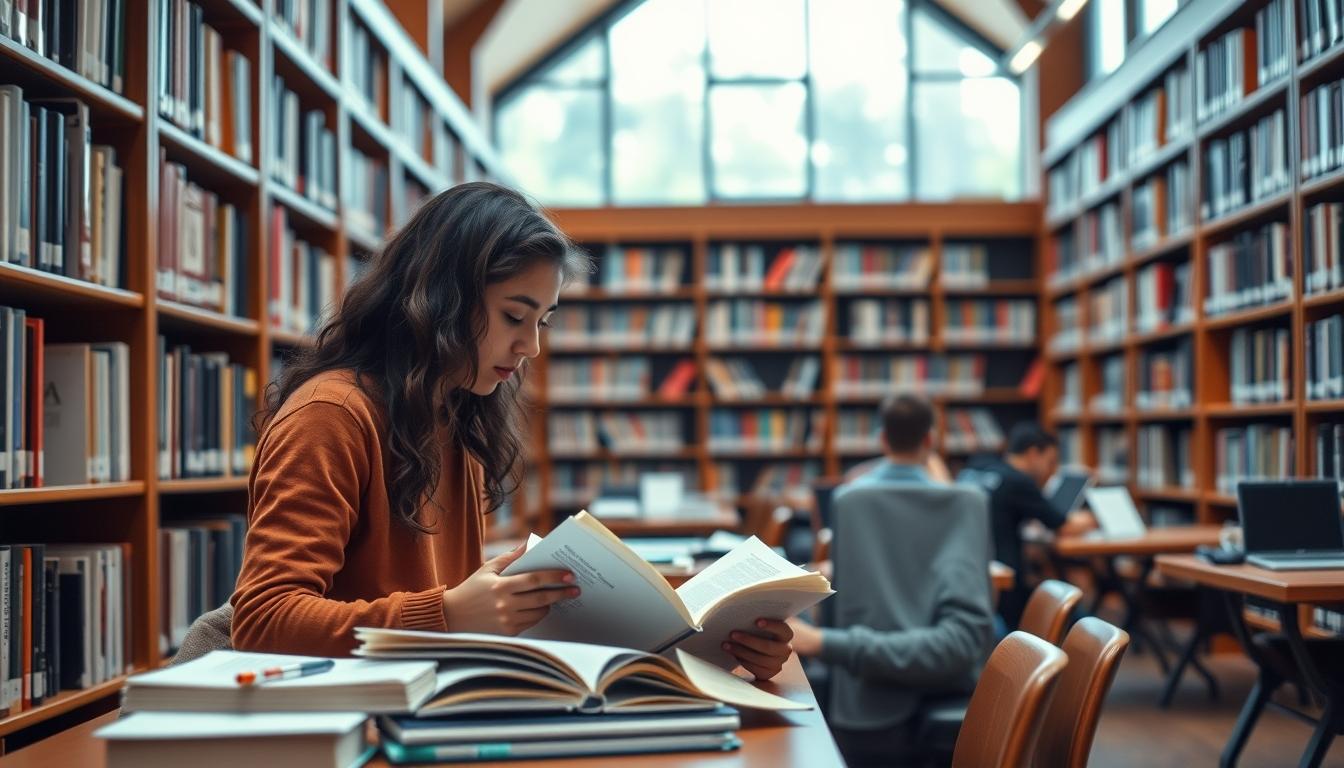 Students working in research laboratory